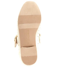 Sam Edelman Girls' Maeve Fade Rhinestone Mesh Mary Jane Flats (Youth)