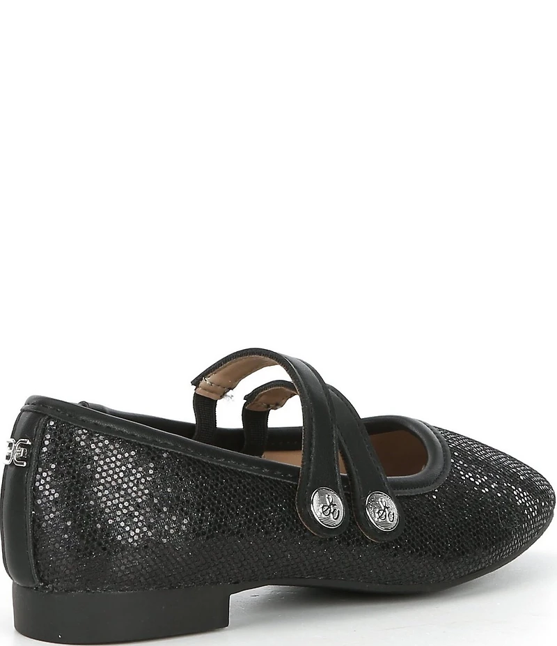 Sam Edelman Girls' Maeve Glitter Mary Jane Flats (Toddler)