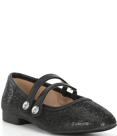 Sam Edelman Girls' Maeve Glitter Mary Jane Flats (Youth)
