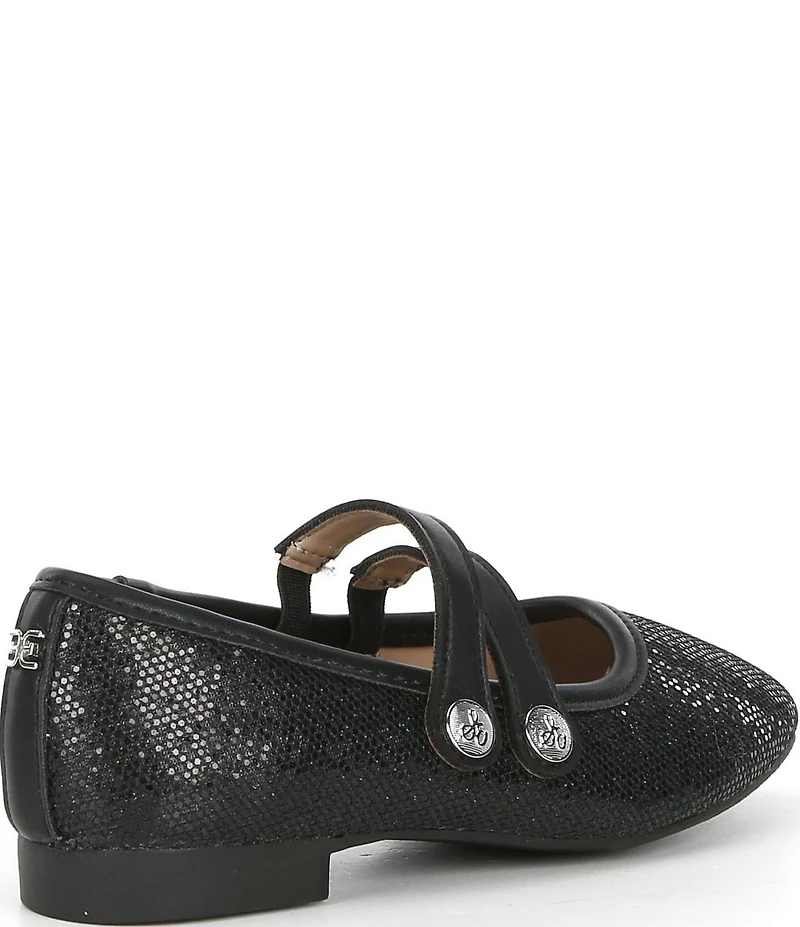 Sam Edelman Girls' Maeve Glitter Mary Jane Flats (Youth)