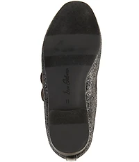 Sam Edelman Girls' Maeve Glitter Mary Jane Flats (Youth)
