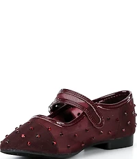 Sam Edelman Girls' Maeve Rhinestone Embellished Mary Janes (Toddler)