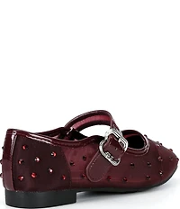 Sam Edelman Girls' Maeve Rhinestone Embellished Mary Janes (Youth)