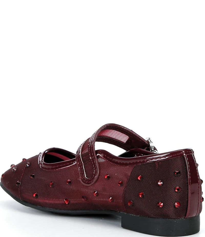 Sam Edelman Girls' Maeve Rhinestone Embellished Mary Janes (Youth)