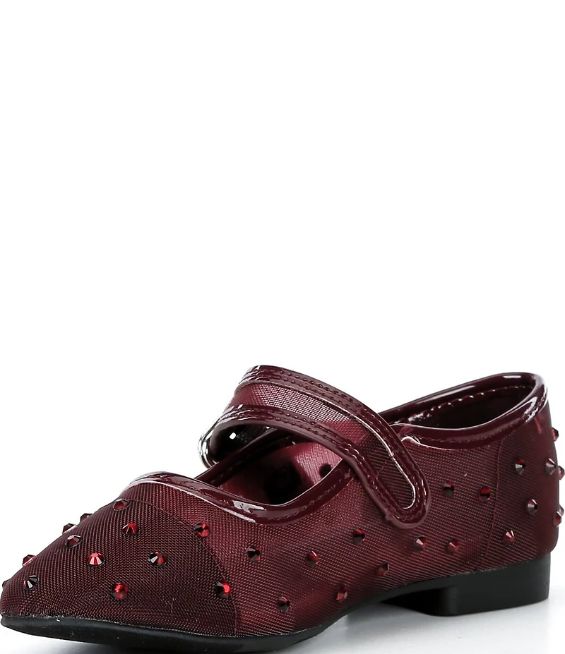 Sam Edelman Girls' Maeve Rhinestone Embellished Mary Janes (Youth)