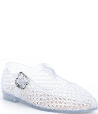 Sam Edelman Girls' Michela Jelly Glitter Mary Jane Flats (Toddler)