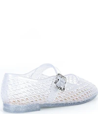 Sam Edelman Girls' Michela Jelly Glitter Mary Jane Flats (Toddler)