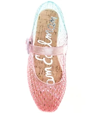 Sam Edelman Girls' Michela Ombre Jelly Glitter Mary Janes (Youth)
