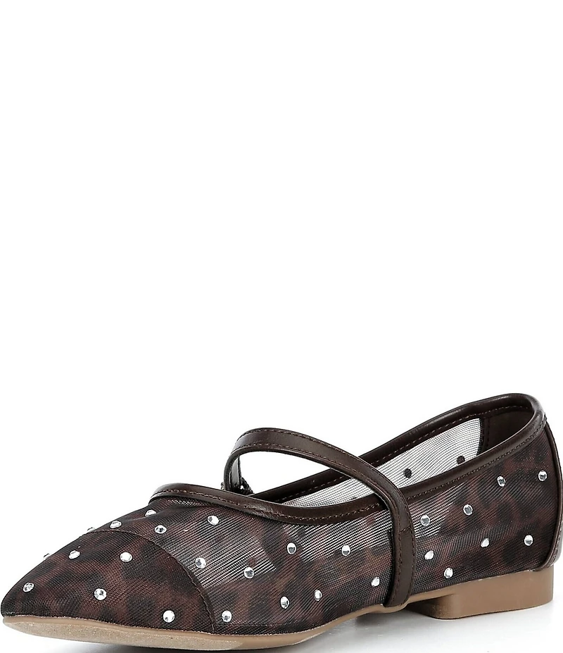 Sam Edelman Girls' Rach Cheetah Print Mary Janes (Youth)