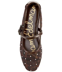 Sam Edelman Girls' Rach Cheetah Print Mary Janes (Youth)
