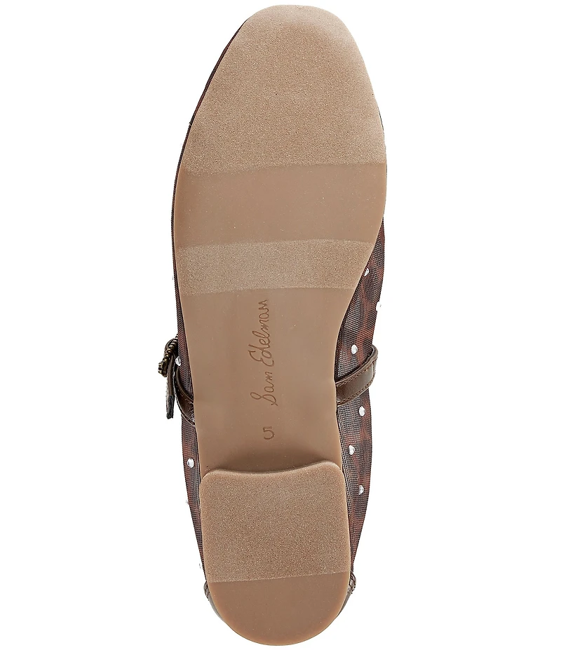Sam Edelman Girls' Rach Cheetah Print Mary Janes (Youth)