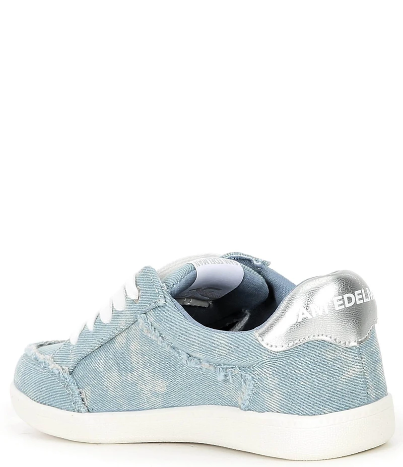 Sam Edelman Girls' Tenny Josi Rhinestone Denim Logo Detail Sneakers (Toddler)