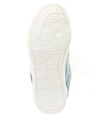 Sam Edelman Girls' Tenny Josi Rhinestone Denim Logo Detail Sneakers (Toddler)
