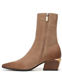 Sam Edelman Harmony 2 Suede Snip Toe Dress Booties
