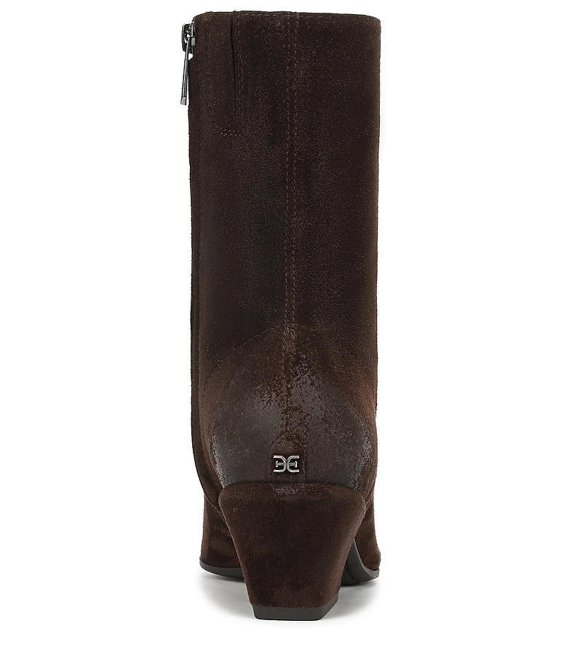 Sam Edelman Harmony Suede Snip Toe Dress Booties