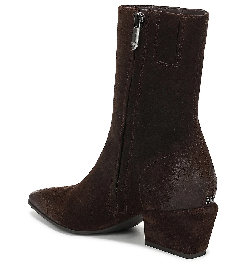 Sam Edelman Harmony Suede Snip Toe Dress Booties