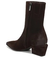 Sam Edelman Harmony Suede Snip Toe Dress Booties