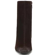 Sam Edelman Harmony Suede Snip Toe Dress Booties