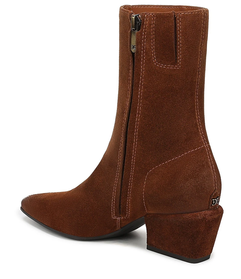 Sam Edelman Harmony Suede Snip Toe Dress Booties