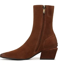 Sam Edelman Harmony Suede Snip Toe Dress Booties