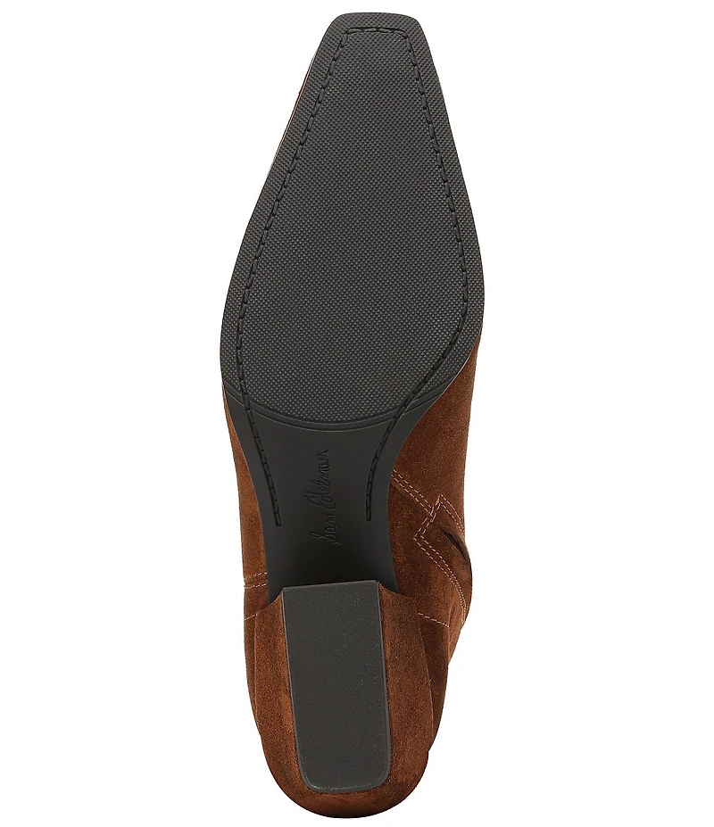 Sam Edelman Harmony Suede Snip Toe Dress Booties