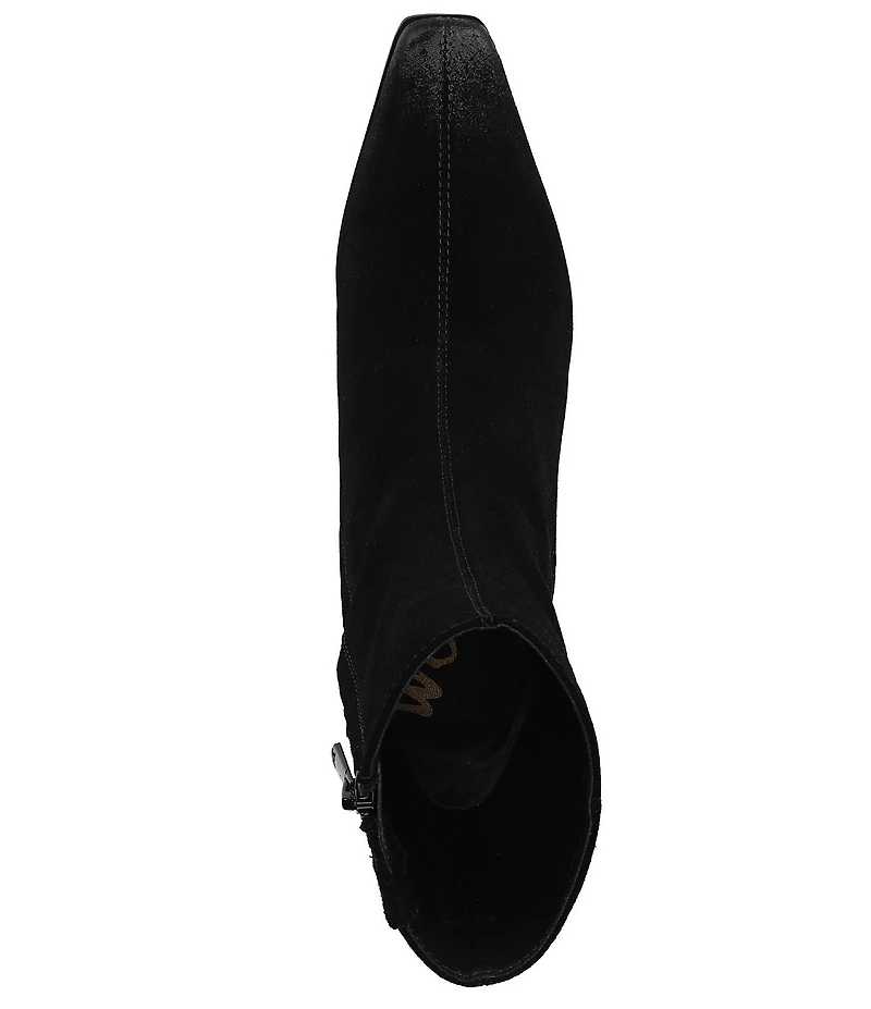 Sam Edelman Harmony Suede Snip Toe Dress Booties