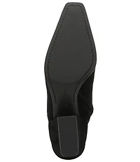 Sam Edelman Harmony Suede Snip Toe Dress Booties