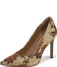 Sam Edelman Hazel Floral Fabric Pointed Toe Pumps