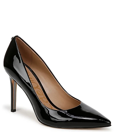 Sam Edelman Hazel Patent Leather Pointed Toe Pumps