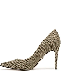 Sam Edelman Hazel Plaid Fabric Pointed Toe Pumps