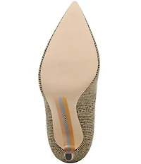 Sam Edelman Hazel Plaid Fabric Pointed Toe Pumps