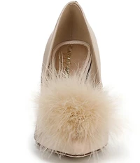 Sam Edelman Hazel Plush Silk Fabric Pointed Toe Pumps