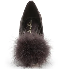 Sam Edelman Hazel Plush Silk Fabric Pointed Toe Pumps