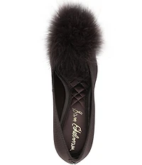 Sam Edelman Hazel Plush Silk Fabric Pointed Toe Pumps