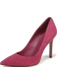 Sam Edelman Hazel Suede Pointed Toe Stiletto Pumps