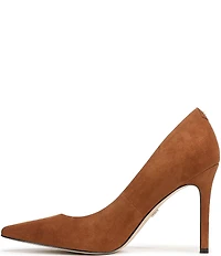Sam Edelman Hazel Suede Pointed Toe Stiletto Pumps