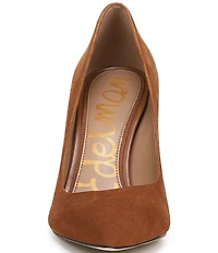 Sam Edelman Hazel Suede Pointed Toe Stiletto Pumps