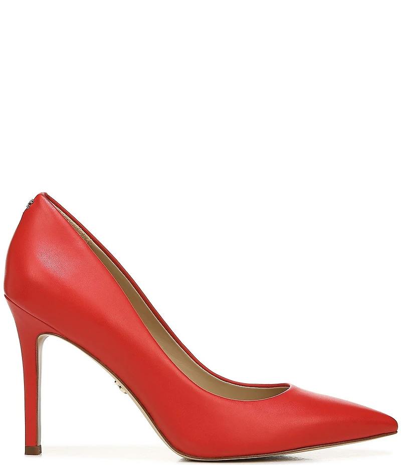 Sam Edelman Hazel Leather Pointed Toe Stiletto Pumps
