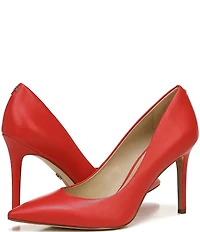 Sam Edelman Hazel Leather Pointed Toe Stiletto Pumps