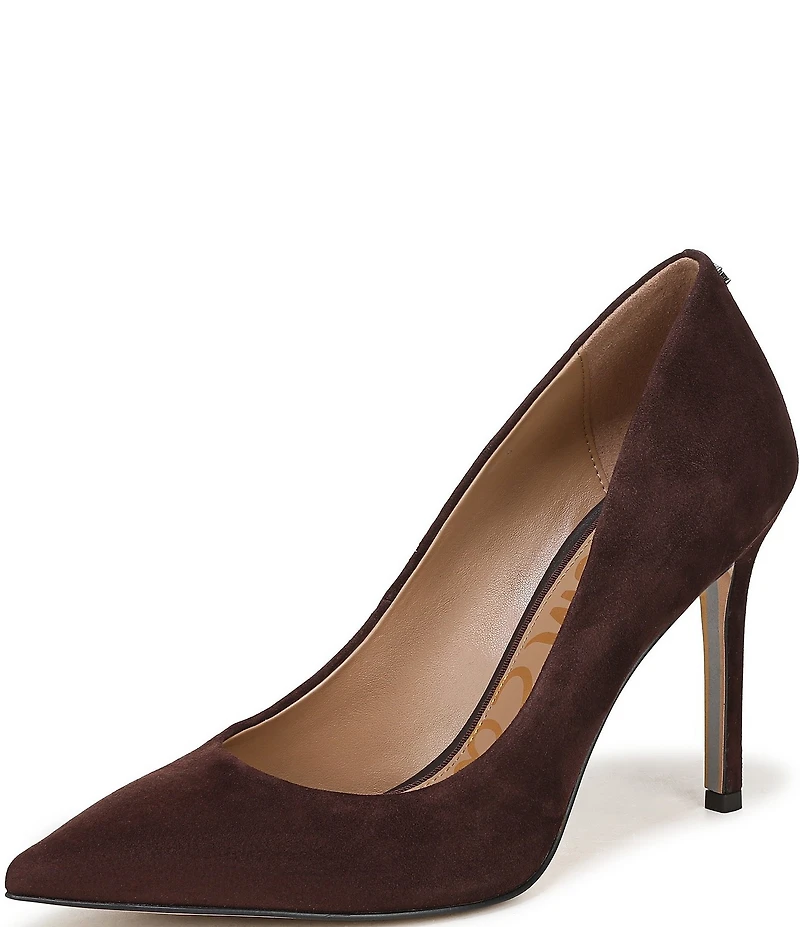 Sam Edelman Hazel Suede Pointed Toe Stiletto Pumps
