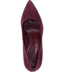 Sam Edelman Hazel Suede Pointed Toe Stiletto Pumps