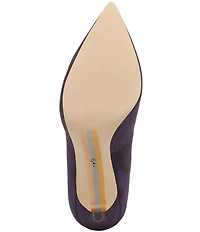 Sam Edelman Hazel Suede Pointed Toe Stiletto Pumps