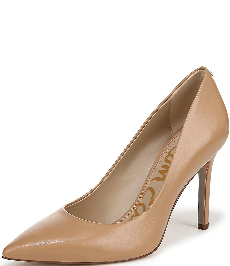 Sam Edelman Hazel Leather Pointed Toe Stiletto Pumps