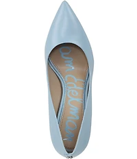 Sam Edelman Hazel Leather Pointed Toe Stiletto Pumps
