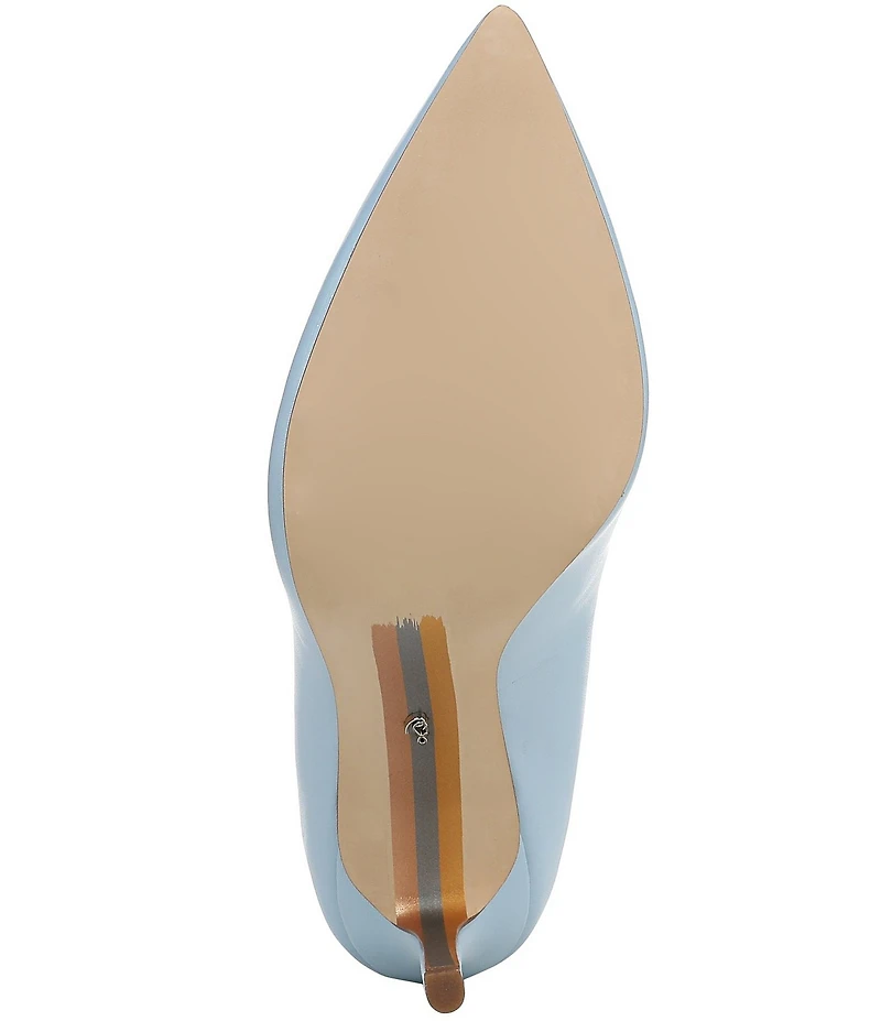 Sam Edelman Hazel Leather Pointed Toe Stiletto Pumps