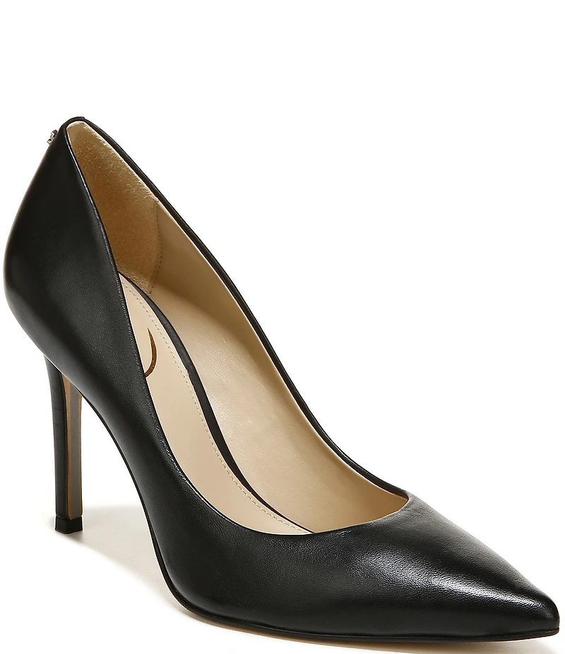 Sam Edelman Hazel Leather Pointed Toe Stiletto Pumps