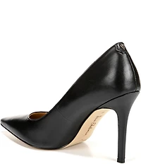 Sam Edelman Hazel Leather Pointed Toe Stiletto Pumps