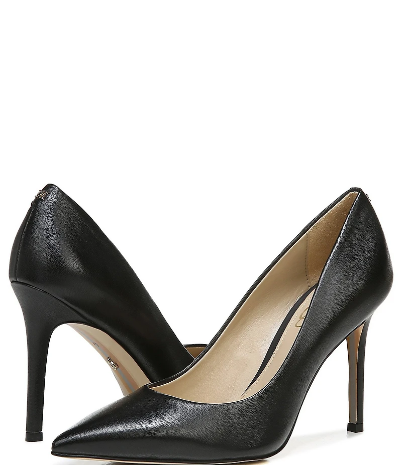 Sam Edelman Hazel Leather Pointed Toe Stiletto Pumps