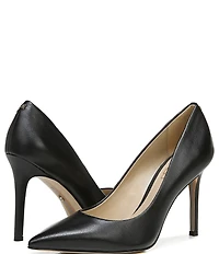 Sam Edelman Hazel Leather Pointed Toe Stiletto Pumps