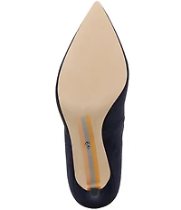 Sam Edelman Hazel Suede Pointed Toe Stiletto Pumps